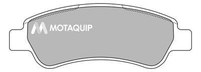 LVXL1341 MOTAQUIP Комплект тормозных колодок, дисковый тормоз