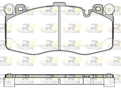 2174210 ROADHOUSE Комплект тормозных колодок, дисковый тормоз