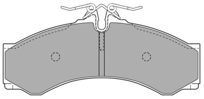 FBP1059 FREMAX Комплект тормозных колодок, дисковый тормоз