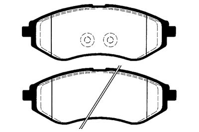 RA06471 RAICAM Комплект тормозных колодок, дисковый тормоз