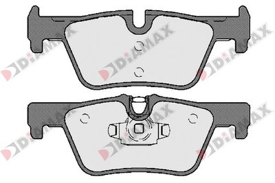 N09544 DIAMAX Комплект тормозных колодок, дисковый тормоз