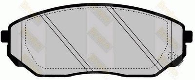 PA1645 Brake ENGINEERING Комплект тормозных колодок, дисковый тормоз