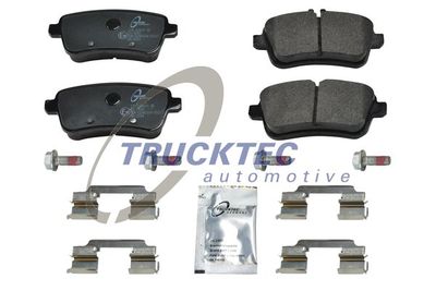 0235437 TRUCKTEC AUTOMOTIVE Комплект тормозных колодок, дисковый тормоз