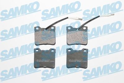 5SP623 SAMKO Комплект тормозных колодок, дисковый тормоз