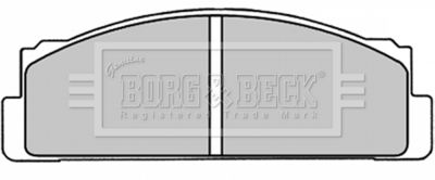 BBP1310 BORG & BECK Комплект тормозных колодок, дисковый тормоз