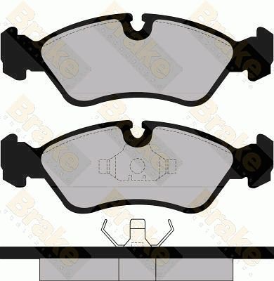 PA511 Brake ENGINEERING Комплект тормозных колодок, дисковый тормоз