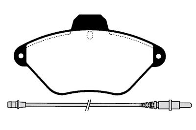 RA04390 RAICAM Комплект тормозных колодок, дисковый тормоз