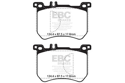 DP42179R EBC Brakes Комплект тормозных колодок, дисковый тормоз