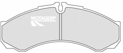 LVXL1245 MOTAQUIP Комплект тормозных колодок, дисковый тормоз