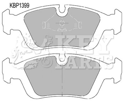 KBP1399 KEY PARTS Комплект тормозных колодок, дисковый тормоз