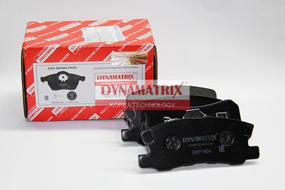 DBP1604 DYNAMATRIX Комплект тормозных колодок, дисковый тормоз