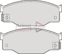 ADB3283 COMLINE Комплект тормозных колодок, дисковый тормоз