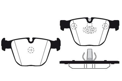 RA10250 RAICAM Комплект тормозных колодок, дисковый тормоз