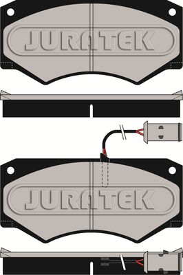 JCP709 JURATEK Комплект тормозных колодок, дисковый тормоз