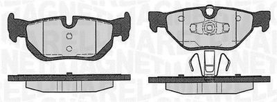 363916060149 MAGNETI MARELLI Комплект тормозных колодок, дисковый тормоз