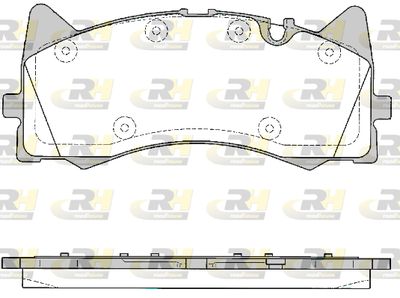 2178100 ROADHOUSE Комплект тормозных колодок, дисковый тормоз