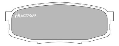LVXL1702 MOTAQUIP Комплект тормозных колодок, дисковый тормоз