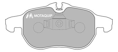 LVXL1119 MOTAQUIP Комплект тормозных колодок, дисковый тормоз