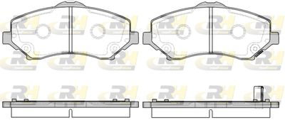 2125902 ROADHOUSE Комплект тормозных колодок, дисковый тормоз