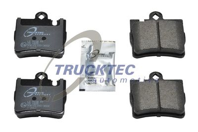 0235110 TRUCKTEC AUTOMOTIVE Комплект тормозных колодок, дисковый тормоз