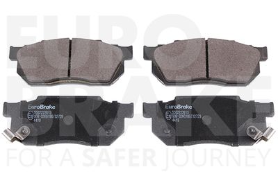 5502222613 EUROBRAKE Комплект тормозных колодок, дисковый тормоз