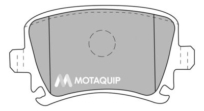 LVXL1141 MOTAQUIP Комплект тормозных колодок, дисковый тормоз