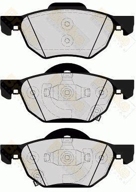 PA1639 Brake ENGINEERING Комплект тормозных колодок, дисковый тормоз