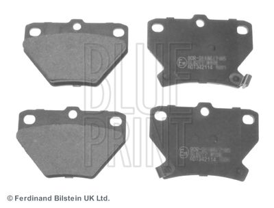 ADT342114 BLUE PRINT Комплект тормозных колодок, дисковый тормоз