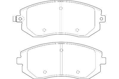 2135016 Omnicraft Комплект тормозных колодок, дисковый тормоз