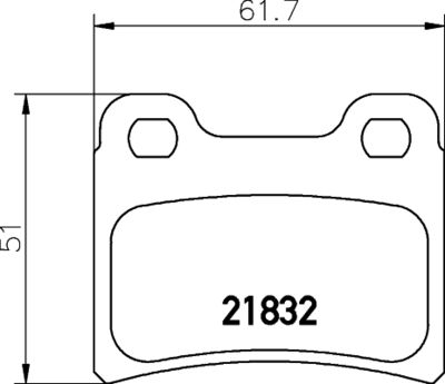 NP6071 NISSHINBO Комплект тормозных колодок, дисковый тормоз