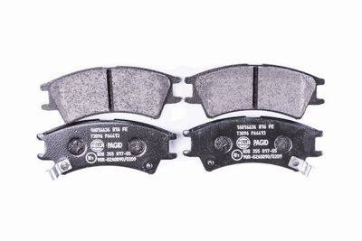 8DB355017051 HELLA PAGID Комплект тормозных колодок, дисковый тормоз