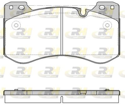 2195900 ROADHOUSE Комплект тормозных колодок, дисковый тормоз