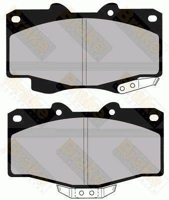 PA1009 Brake ENGINEERING Комплект тормозных колодок, дисковый тормоз