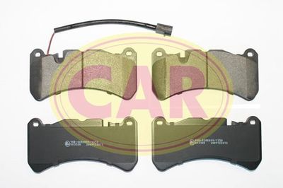 PNT3702 CAR Комплект тормозных колодок, дисковый тормоз