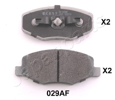 PA029AF JAPANPARTS Комплект тормозных колодок, дисковый тормоз