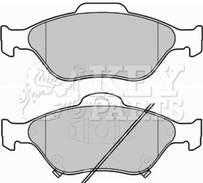 KBP1999 KEY PARTS Комплект тормозных колодок, дисковый тормоз