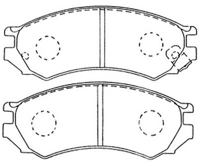 FP0507 FIT Комплект тормозных колодок, дисковый тормоз