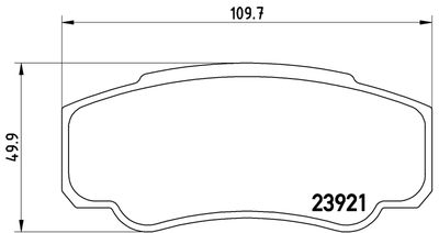 FK20247 KAISHIN Комплект тормозных колодок, дисковый тормоз