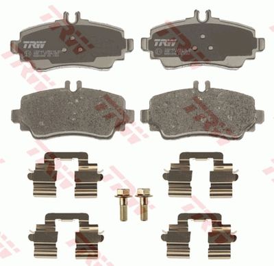 GDB1292 TRW Комплект тормозных колодок, дисковый тормоз