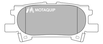 LVXL1367 MOTAQUIP Комплект тормозных колодок, дисковый тормоз