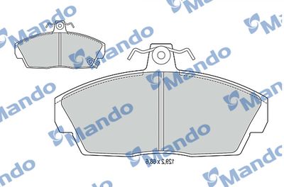 MBF015019 MANDO Комплект тормозных колодок, дисковый тормоз