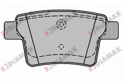 N09414 DIAMAX Комплект тормозных колодок, дисковый тормоз