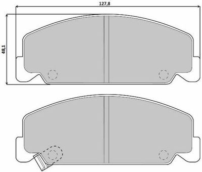 P28018 BREMBO Комплект тормозных колодок, дисковый тормоз