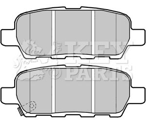 KBP2326 KEY PARTS Комплект тормозных колодок, дисковый тормоз