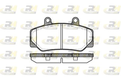 217620 ROADHOUSE Комплект тормозных колодок, дисковый тормоз