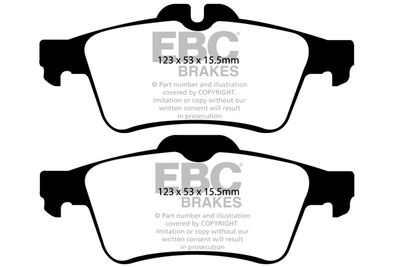 DP91749 EBC Brakes Комплект тормозных колодок, дисковый тормоз