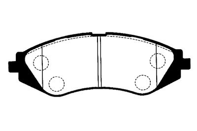 RA06450 RAICAM Комплект тормозных колодок, дисковый тормоз