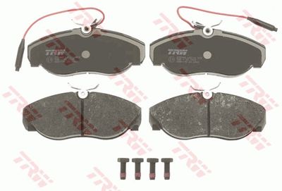 GDB1105 TRW Комплект тормозных колодок, дисковый тормоз