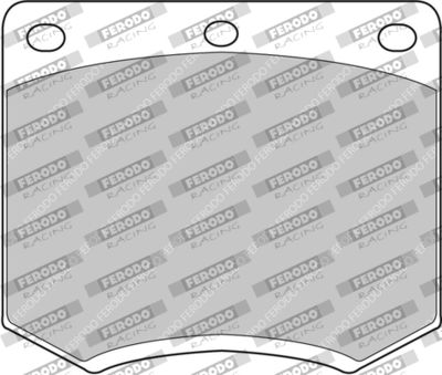 FCP167C FERODO RACING Комплект тормозных колодок, дисковый тормоз