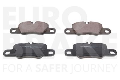 5502225621 EUROBRAKE Комплект тормозных колодок, дисковый тормоз